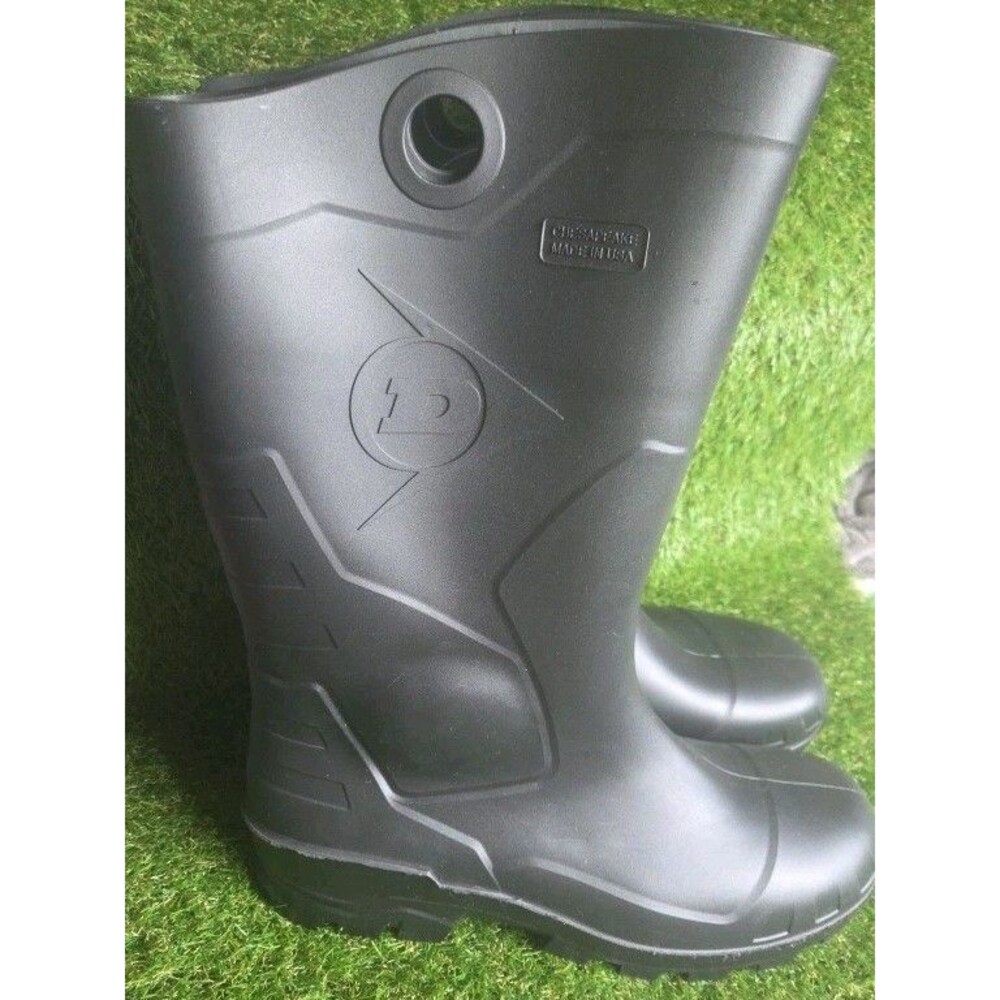 NEW Dunlop Chesapeake 14" PVC Rubber Boots Pull-on Protective Men's Size 15